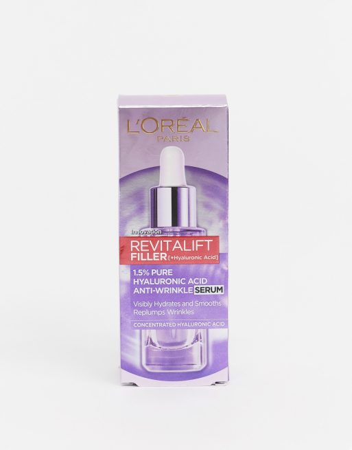 L'Oreal Paris Revitalift Filler Hyaluronic Acid Anti-Wrinkle Dropper Serum – Serum przeciwzmarszczkowe z kwasem hialuronowym 30 ml