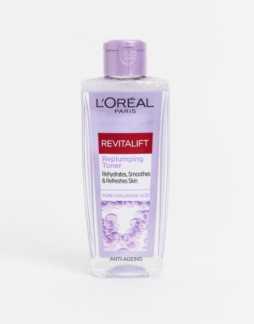 L'Oreal Paris – Revitalift Filler Hyaluronic Acid Face Toner – Toner ...