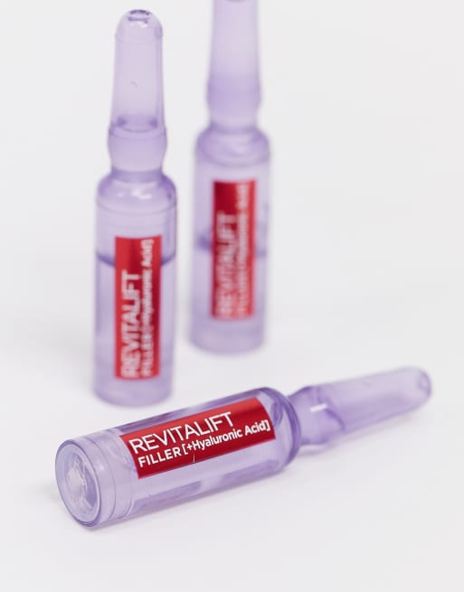 L'Oreal Paris - Revitalift filler replumping 7 day cure ampoules, 4 van 4