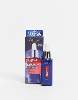 L'Oreal Paris - Revitalift Laser Pure - Nachtserum mit Retinol, 30 ml-Keine Farbe