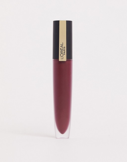 L'Oreal Paris Rouge Signature Matte Liquid Lipstick - 103 I Enjoy