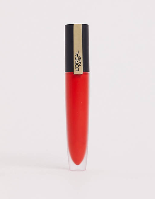 L'Oreal Paris Rouge Signature Matte Liquid Lipstick 113 I Don't