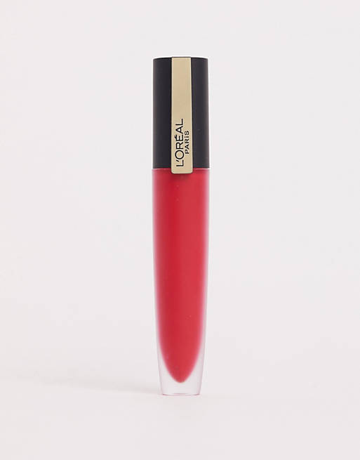 L'Oreal Paris Rouge Signature Matte Liquid Lipstick - 114 I Represent