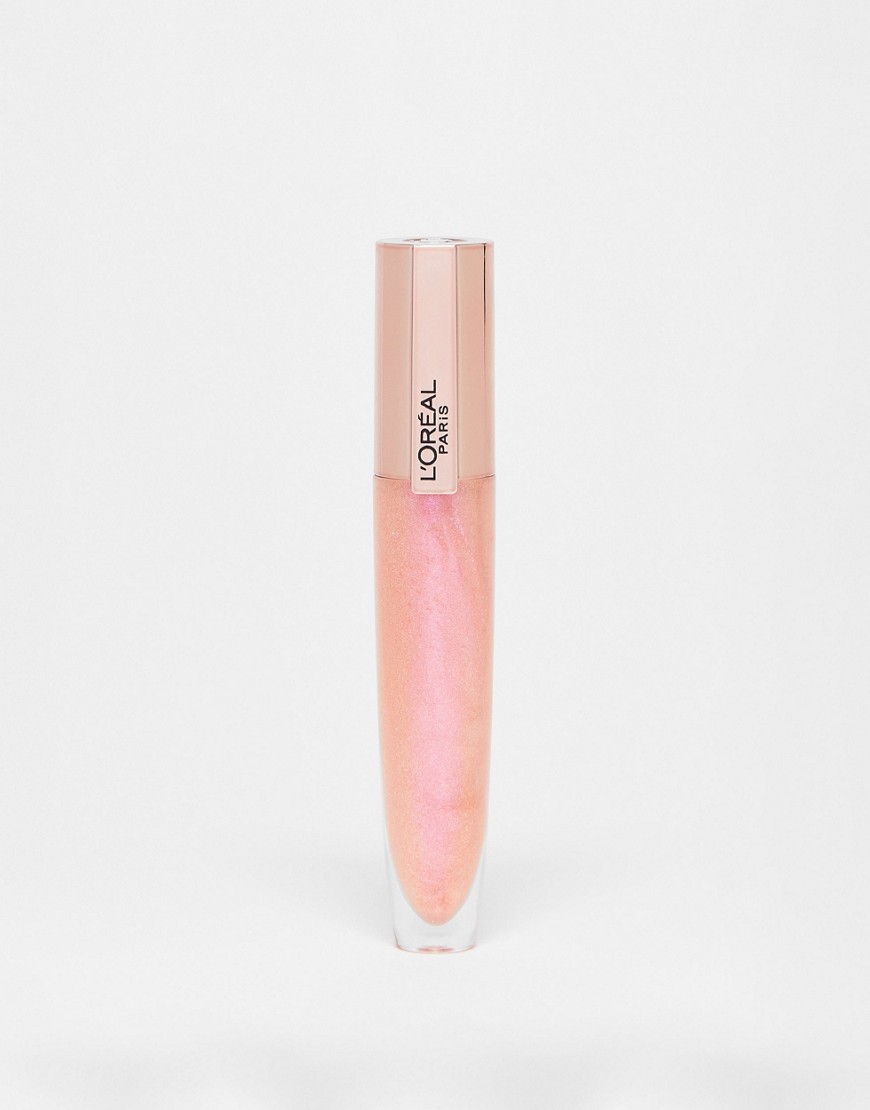 L'Oreal Paris Rouge Signature Plumping Sheer Lip Gloss - 406 Amplify-Pink
