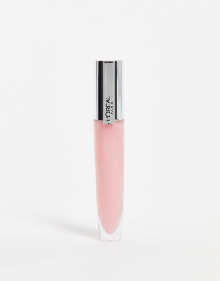 L'Oreal Paris - Rouge Signature - Transparenter Lipgloss für vollere Lippen - 402 Soar-Rosa
