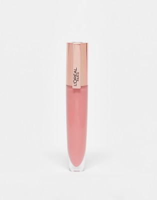 L'Oreal Paris - Rouge Signature - Transparentes Lipgloss für vollere Lippen - 412 Heighten-Lila