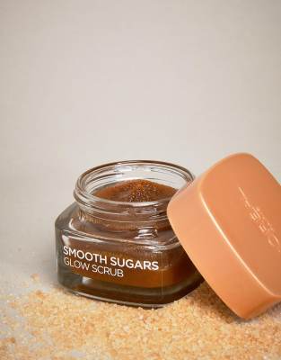 L'Oreal Paris Smooth Sugar Glow Grapeseed Face And Lip Scrub 50ml - ASOS Price Checker