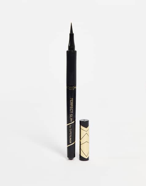 L'Oreal - Paris - Superliner - Perfect dunne vloeibare veegvaste eyeliner in 01 Intens Zwart - view 1