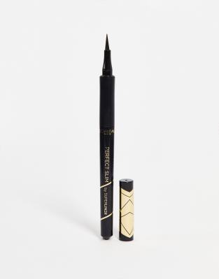 L'Oreal Paris - Superliner Perfect Slim - Flüssiger, wischfester Eyeliner - 01 Intense Black-Schwarz