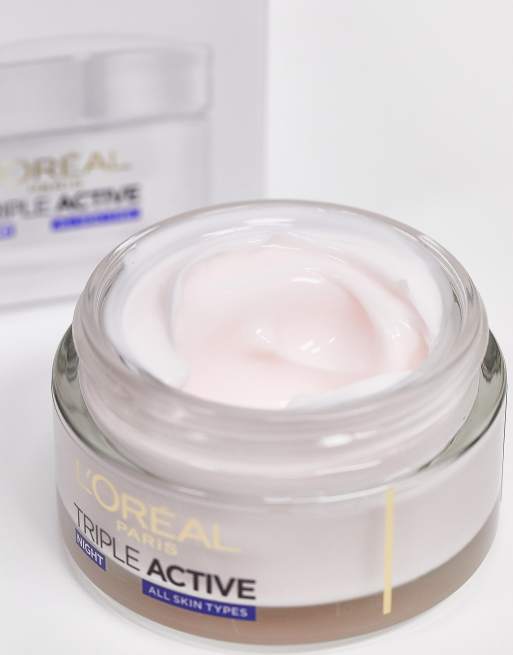 L'Oreal Paris Triple Active 24HR Comforting - Natcreme, 3 af 4