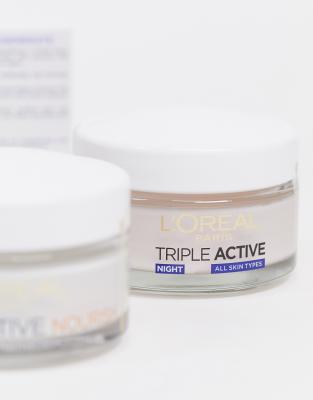 loreal triple active night cream