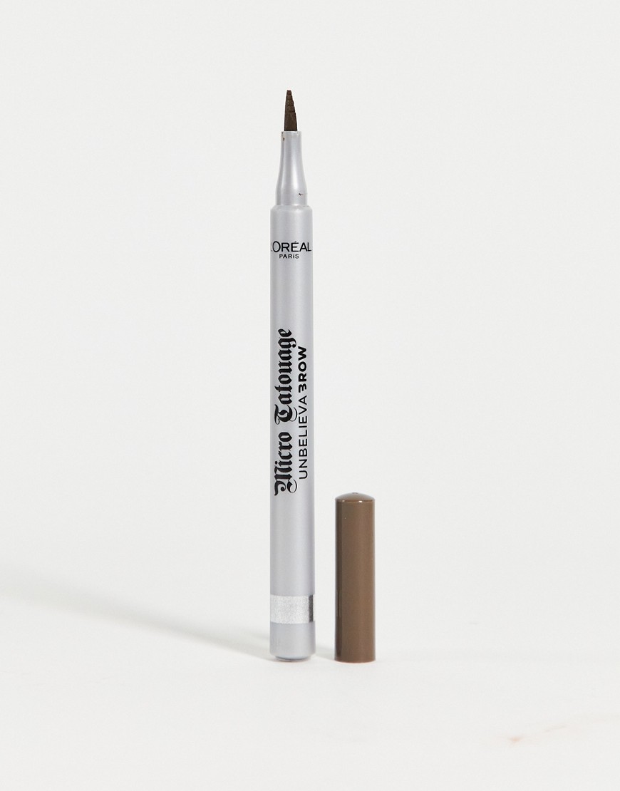 L’Oreal Paris Unbelieva’Brow Micro 48H Tatouage Pen-Brown