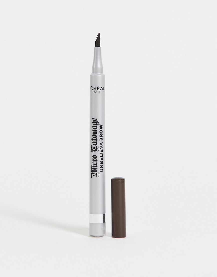 L’Oreal Paris Unbelieva’Brow Micro 48H Tatouage Pen-Brown