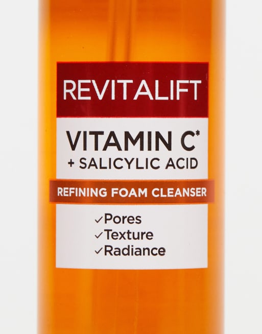L'Oreal - Revitalift Clinical Vitamin C Cleanser med C-vitamin + salicylsyre - 150 ml, 4 af 4