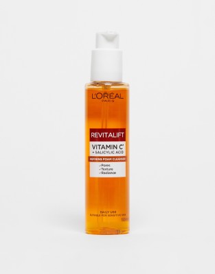 L'Oreal - Revitalift Clinical Vitamin C - Gesichtsreiniger mit Vitamin C und Salicylsäure, 150 ml-Keine Farbe