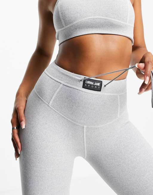 Lorna Jane – Core Stability – Leggings in Grau meliert, 3 von 4