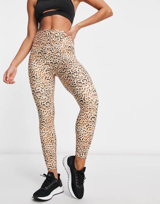 Lorna Jane leggings in jaguar print | ASOS