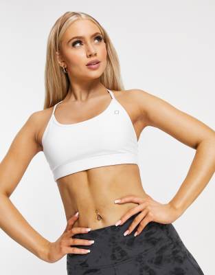 Lorna Jane Sammy sports bra in white | ASOS