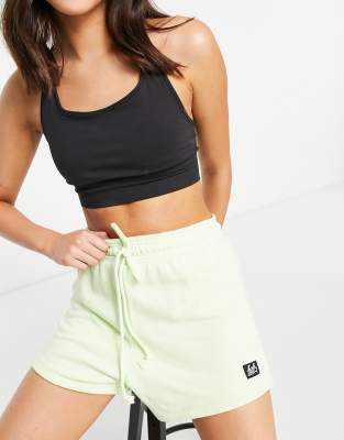 asos Lorna Jane sweat shorts in mint