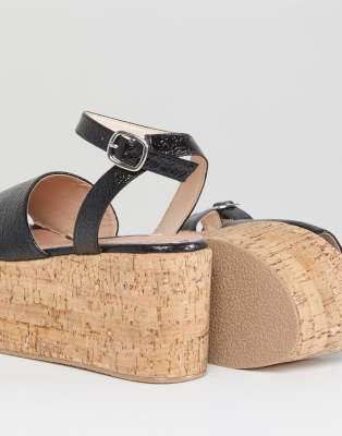 flatform cork sandals