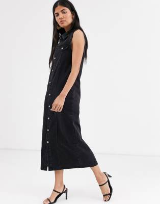 maxi column dress