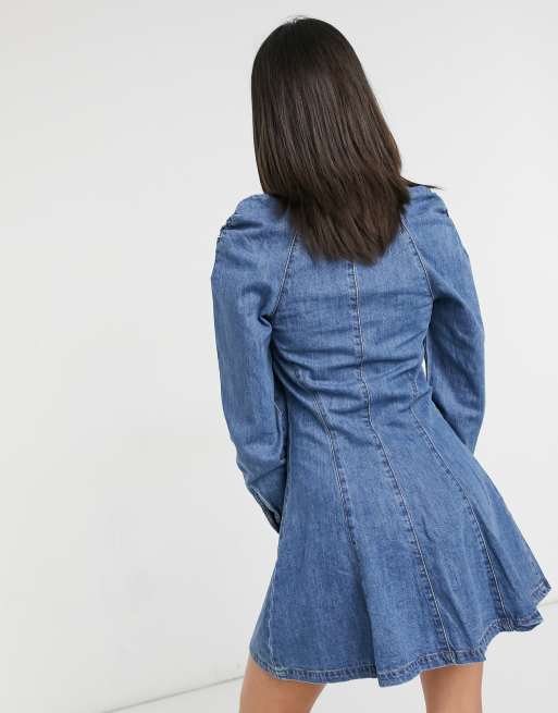 Lost ink denim dress discount