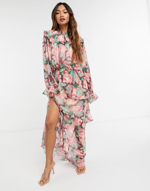 Lost ink online maxi dress