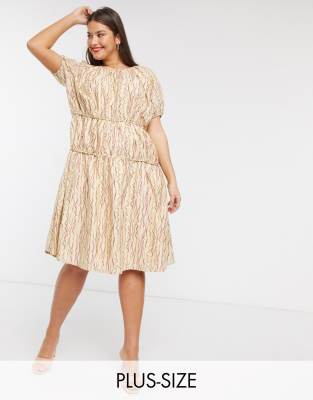plus smock dress