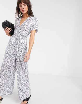 all white jumpsuit with sleeves