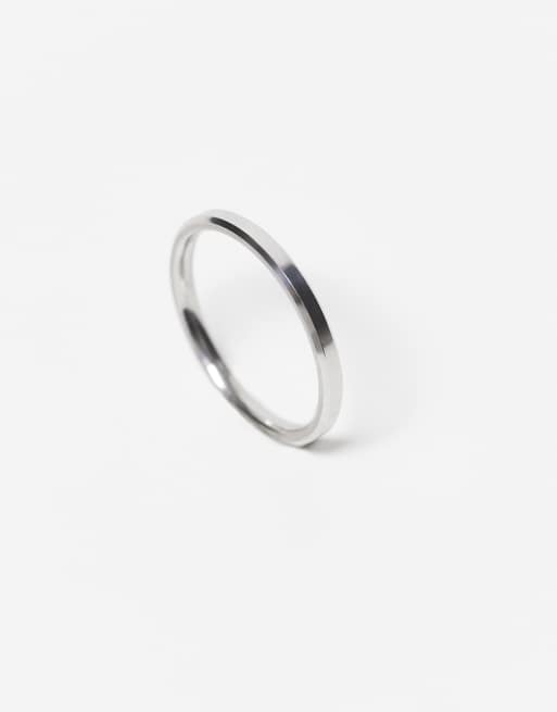 Lost Souls - Anello a fascia sottile da 2 mm in acciaio inossidabile , 2 di 3