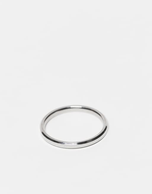 Lost Souls - Anello a fascia sottile da 2 mm in acciaio inossidabile , 3 di 3