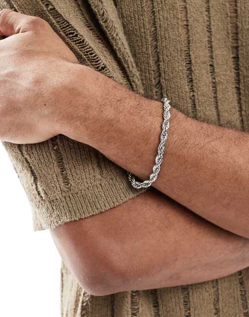 Lost Souls – Armband med repkedja av rostfritt stål, 6mm