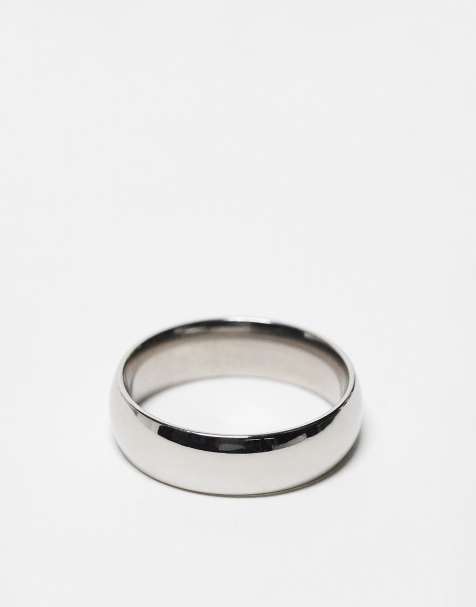 Lost Souls - Bague basique arrondie en acier inoxydable - view 1