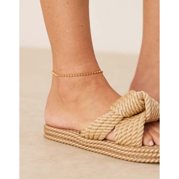 Love Star link bracelet in Yellow Gold | Elegant Bracelets
