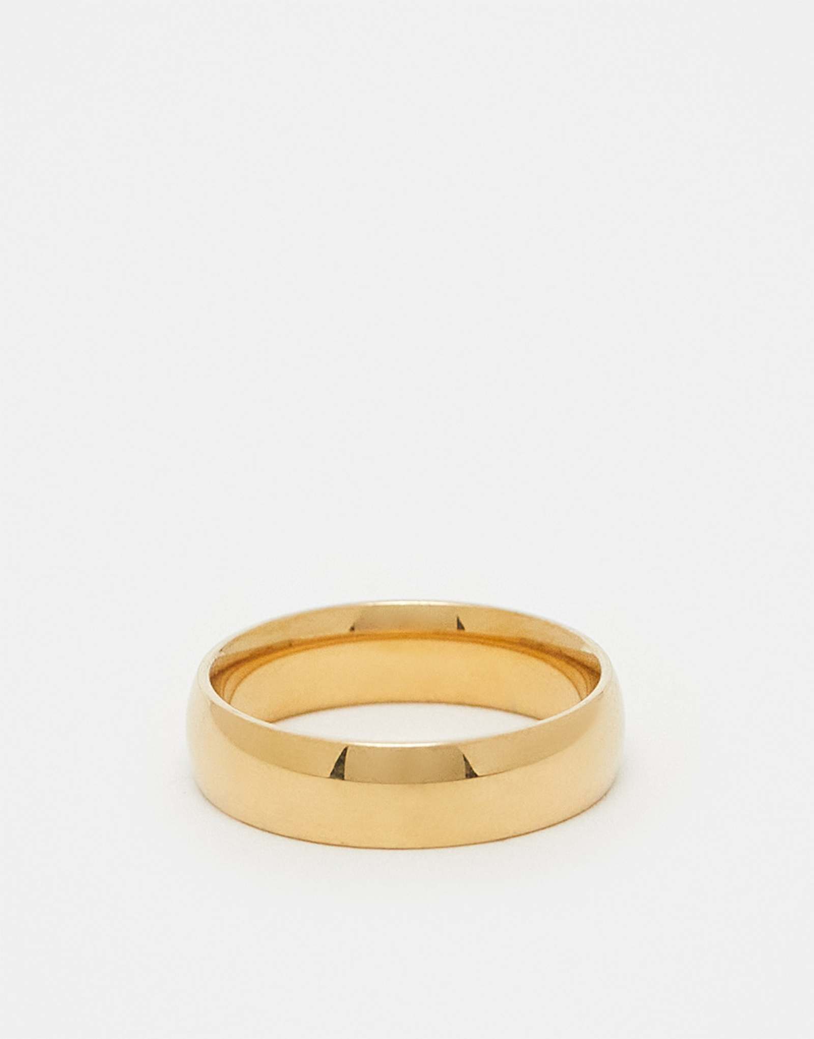 Кольцо Lost Souls band диаметром 6 мм с покрытием из 18-каратного золота