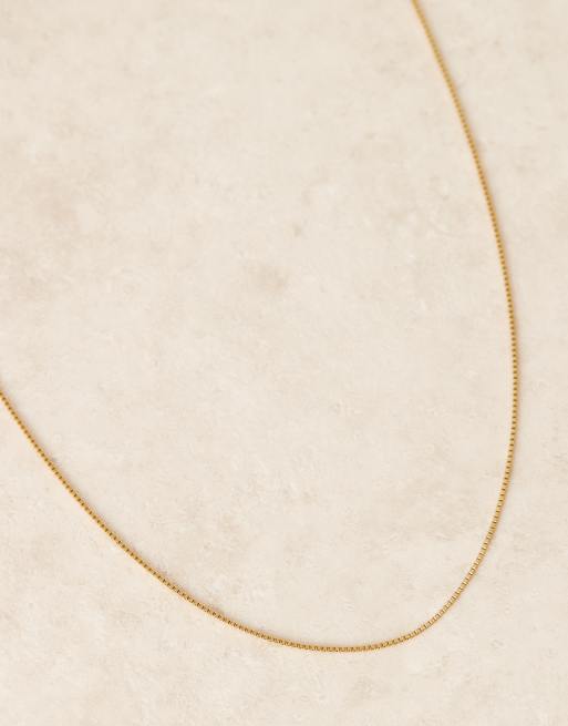 Lost Souls belly chain in 18kt gold plated stainless steel, 2 of 3