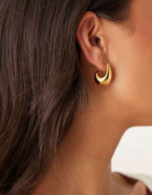 Lot De 8 Paires De Boucles D'oreilles Goutte Dorées 14th & Union - Neuf Avec étiquettes