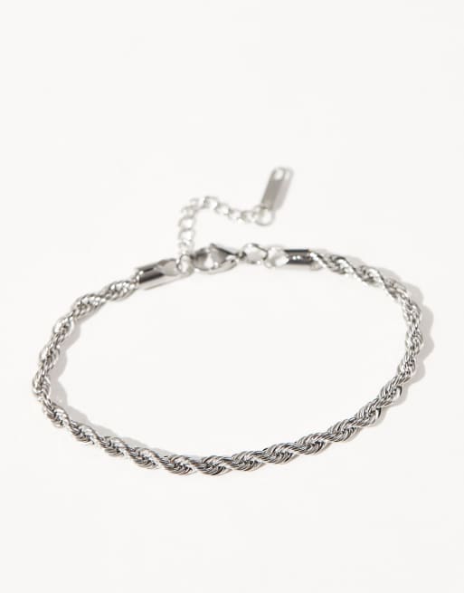 Lost Souls - Bracciale a catenina effetto corda in acciaio inossidabile , 2 di 3