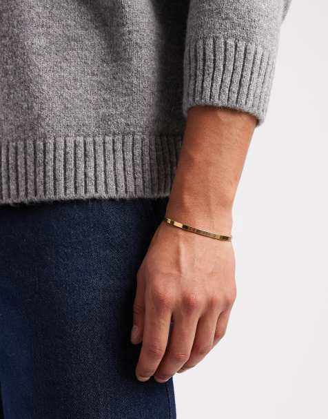 Lost Souls - Bracciale rigido da 2 mm placcato oro 18 k - view 1