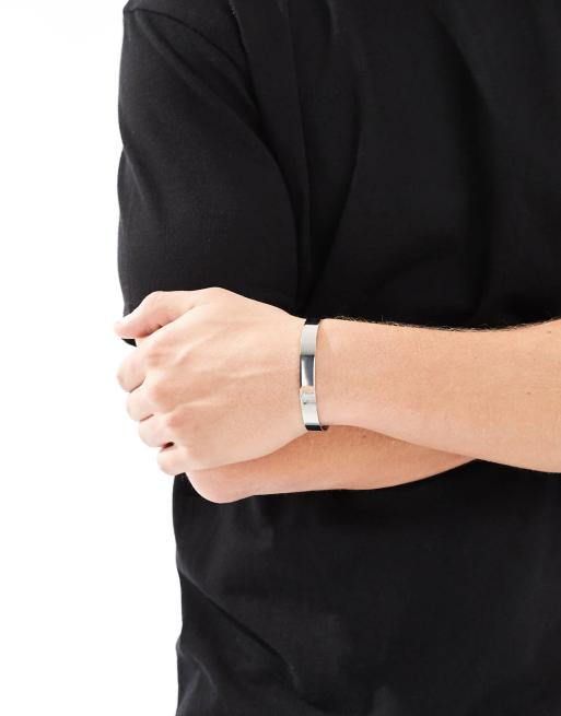 Lost Souls - Bracelet jonc 9 mm en acier inoxydable