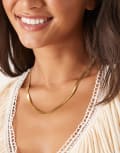 [LOST SOULS] Lost Souls chunky snake chain necklace in 18K gold plated stainless steel No Size GOLD