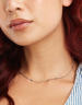 Lost Souls - Collana a catenina sottile in acciaio inossidabile color argento