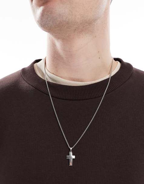 Lost Souls - Collana in acciaio inossidabile con pendente a croce - view 1