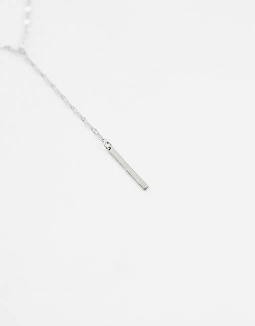 Lost Souls - Collana lariat semplice in acciaio inossidabile, 4 di 4