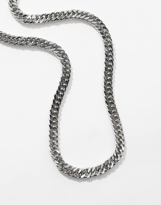 Lost Souls - Collier chaîne en acier inoxydable à maillons épais - Argenté, 2 de 4