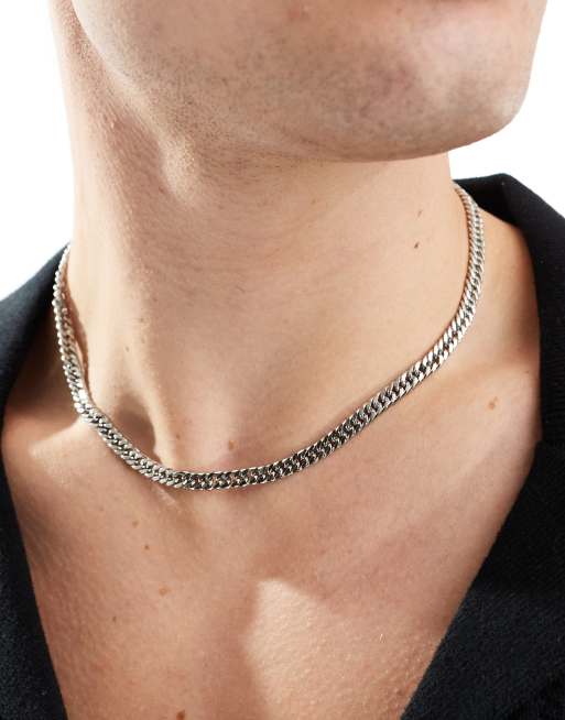 Lost Souls - Collier chaîne en acier inoxydable à maillons épais - Argenté, 4 de 4
