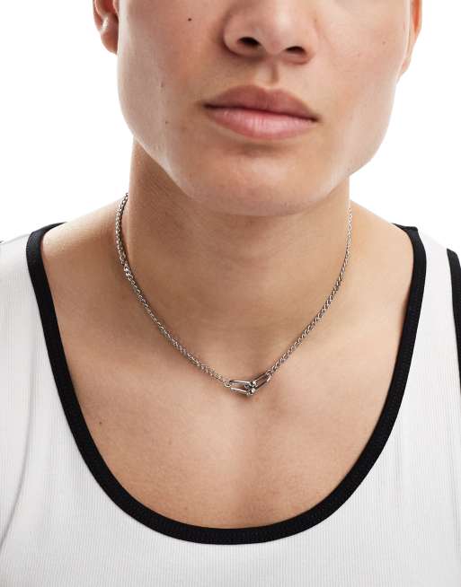 Lost Souls - Collier en acier inoxydable avec maillons