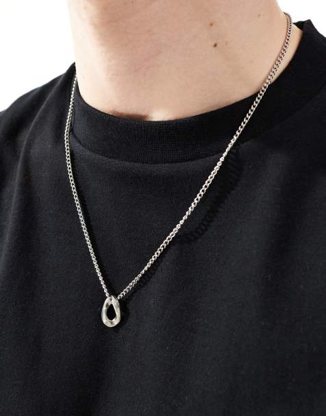 Lost Souls - Collier en acier inoxydable avec pendentif maillon - view 1