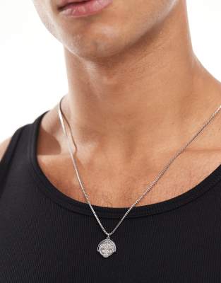 Lost Souls - Collier en acier inoxydable avec pendentif médaillon - view 1