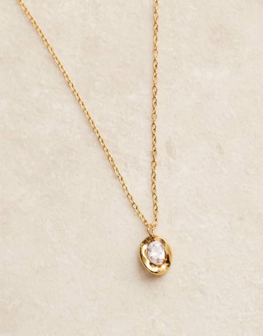 Lost Souls Crystal Link pendant  in 18K gold plated, 2 of 3